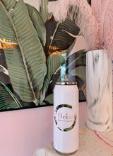 Load image into Gallery viewer, Personalised 'Coke Can Style' Insulated Tumbler with Straw. 500ml