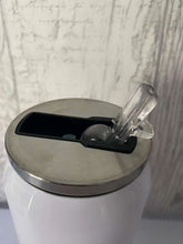 Load image into Gallery viewer, Personalised 'Coke Can Style' Insulated Tumbler with Straw. 500ml