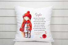 Load image into Gallery viewer, Miss You cushions - fully personalised with ANY name POST ON FB logo
