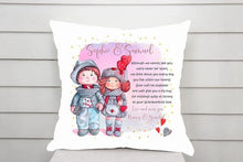 Load image into Gallery viewer, Miss You cushions - fully personalised with ANY name POST ON FB logo