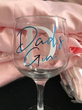Load image into Gallery viewer, Personalised Gin Glasses POST ON FB logo
