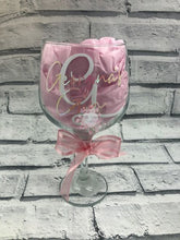Load image into Gallery viewer, Personalised Gin Glasses POST ON FB logo
