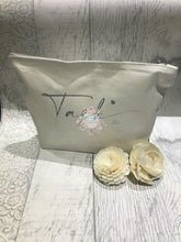 Load image into Gallery viewer, Stunning new style make up bag - can be personalised with any name!!
