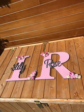 Load image into Gallery viewer, Stunning Personalised wooden name signs - ideal for walls / doors
