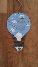 Load image into Gallery viewer, Personalised Baby Hot Air Balloon - Perfect for Baby Showers / Birth, Baby Presents / Gifts
