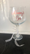 Load image into Gallery viewer, Personalised Gin Glasses - available in any design
