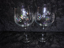 Load image into Gallery viewer, Personalised Gin Glasses - available in any design
