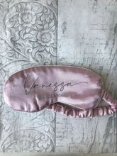 Load image into Gallery viewer, Stunning Wedding / Bridesmaids Eye Masks - fully personalised!!
