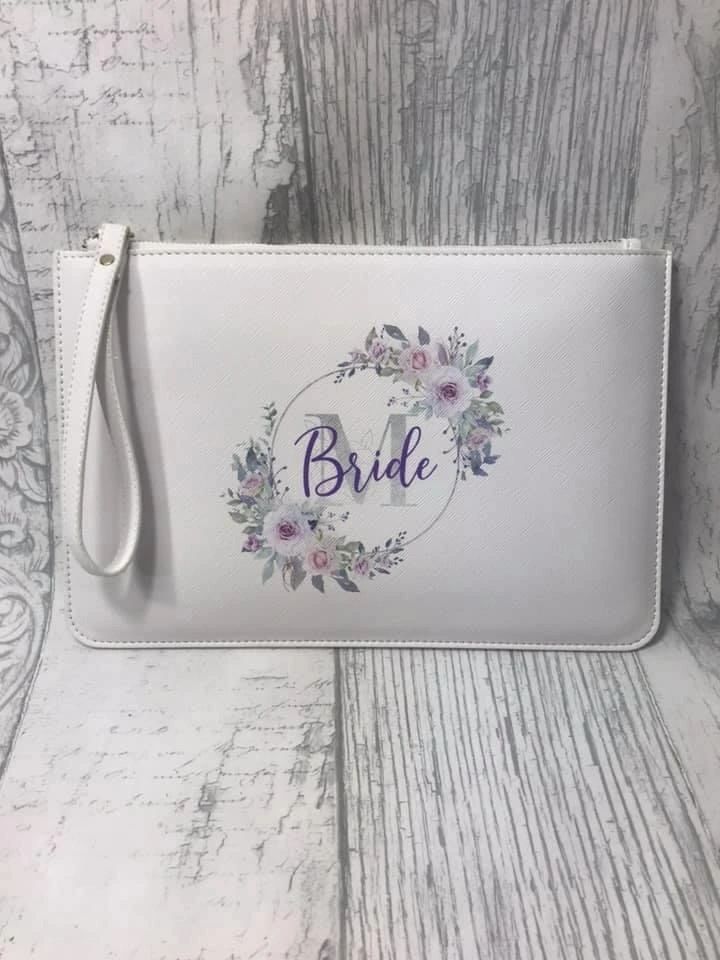 Personalised Clutch Bags - available in any colour!!