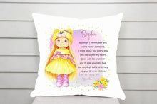 Load image into Gallery viewer, Miss You cushions - fully personalised with ANY name POST ON FB logo
