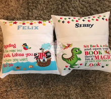 Load image into Gallery viewer, Personalised Pocket Cushions - Available in lots of designs!!!
