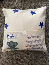 Load image into Gallery viewer, Personalised Pocket Cushions - Available in lots of designs!!!
