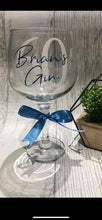 Load image into Gallery viewer, Personalised Gin Glasses POST ON FB logo
