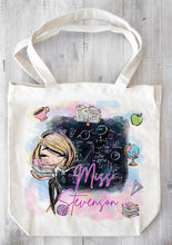 Load image into Gallery viewer, Personalised Tote Bag - Teacher Design
