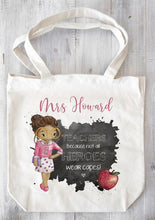 Load image into Gallery viewer, Personalised Tote Bag - Teacher Design
